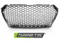 Preview: Upgrade Sportgrill / Kühlergrill für Audi A4 B9 (8W) 15-19 chrom in Wabendesign